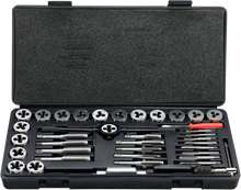 MOOSE OFFROAD Tap and Die - Metric - 40-Piece 206-4002
