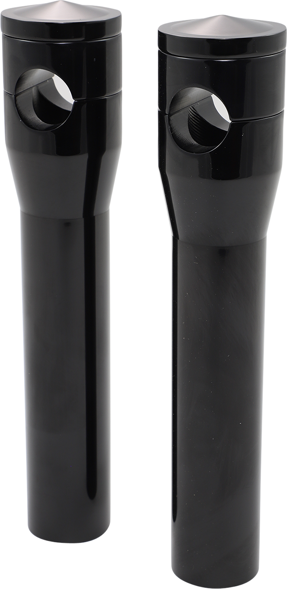 ACCUTRONIX Elite Custom Billet Aluminum Risers - Springer - 8" - Black HRS1358-B