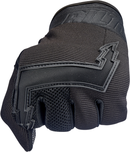 BILTWELL Baja Gloves - Black Out - Small 1508-0101-302