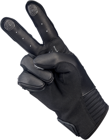 BILTWELL Bridgeport Gloves - Black Out - XL 1509-0101-305