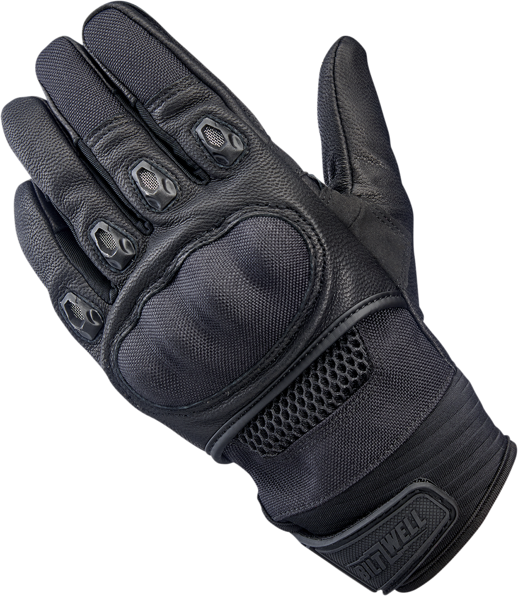 BILTWELL Bridgeport Gloves - Black Out - XL 1509-0101-305