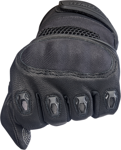 BILTWELL Bridgeport Gloves - Black Out - XS 1509-0101-301