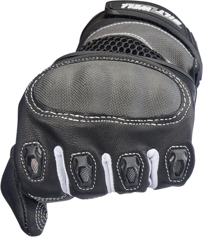 BILTWELL Bridgeport Gloves - Gray - Medium 1509-1101-303