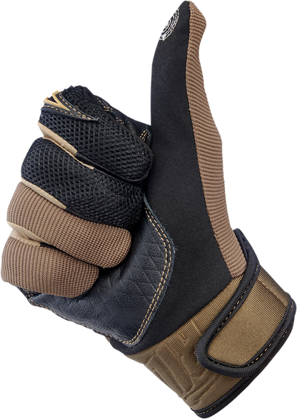 BILTWELL Baja Gloves - Chocolate - XL 1508-0201-305