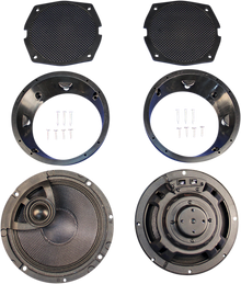 J & M Speaker Kit - Fairing - '98-'13 FLH HC13-6582TW-XRP