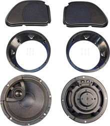 J & M Speaker Kit - Fairing - '98-'13 FLTR HR13-6582TW-XRP