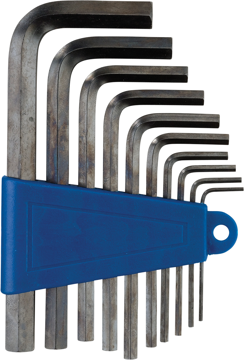 MOOSE OFFROAD Wrenches with Holder - Hex - Set 10 350-2080