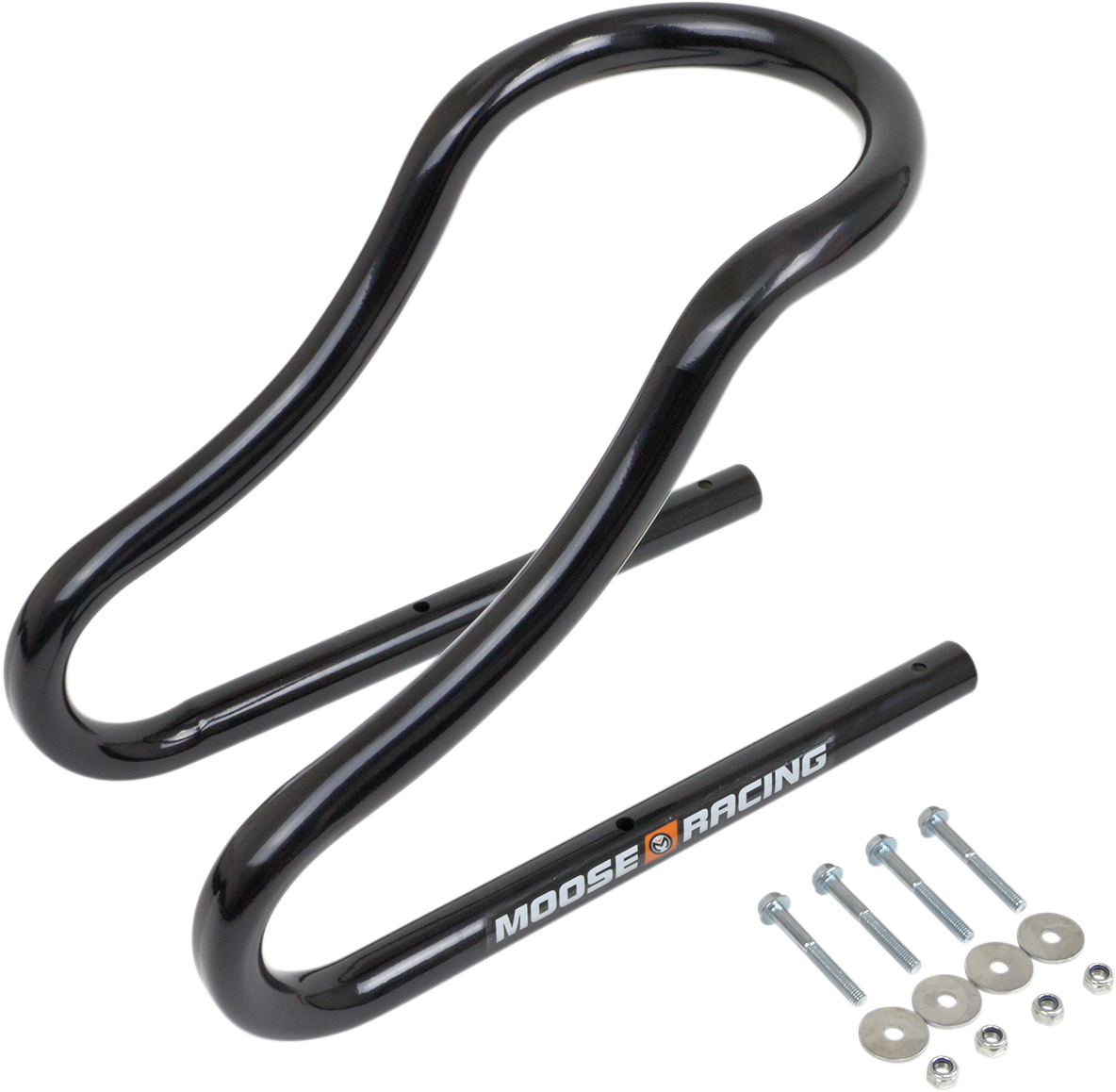 MOOSE OFFROAD Wheel Chock - Permanent - Sport - Black - 5" 3911-0051