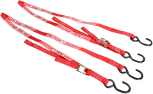 MOOSE OFFROAD Soft-Tie Tie-Downs - Red 3920-0303