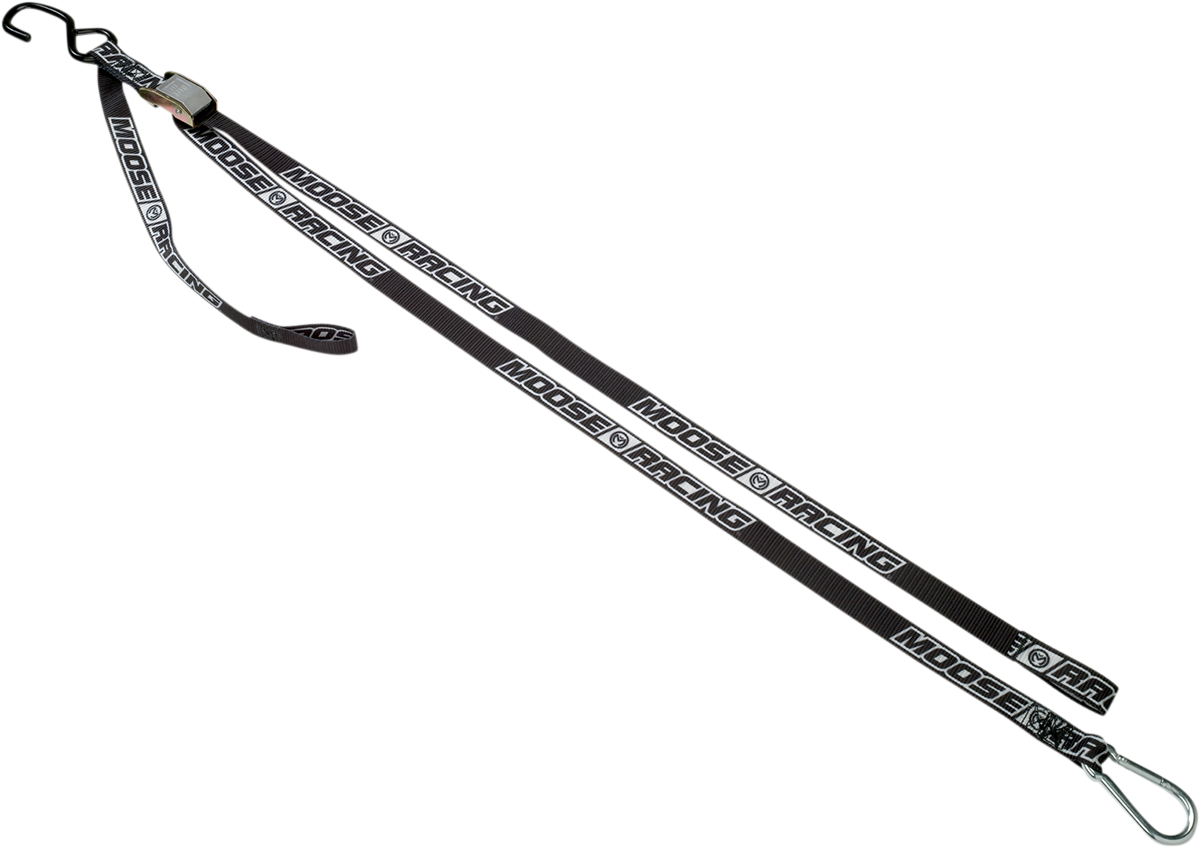 MOOSE OFFROAD Carabiner Tie-Down - Black 3920-0305