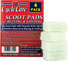 CYCLE CARE FORMULAS Scoot Pads Applicator - 4-Pack 88019
