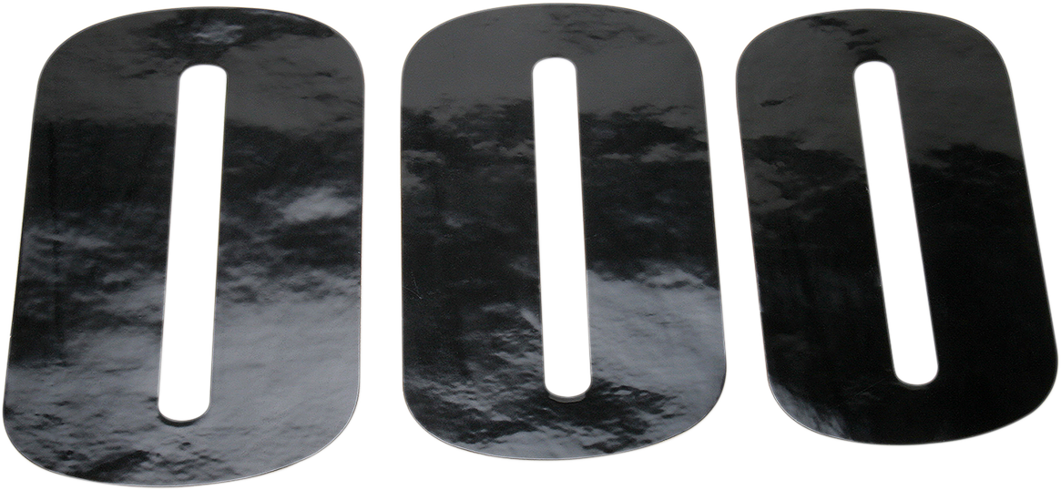 MOOSE OFFROAD Race Number 0 - Black - 6" 80110