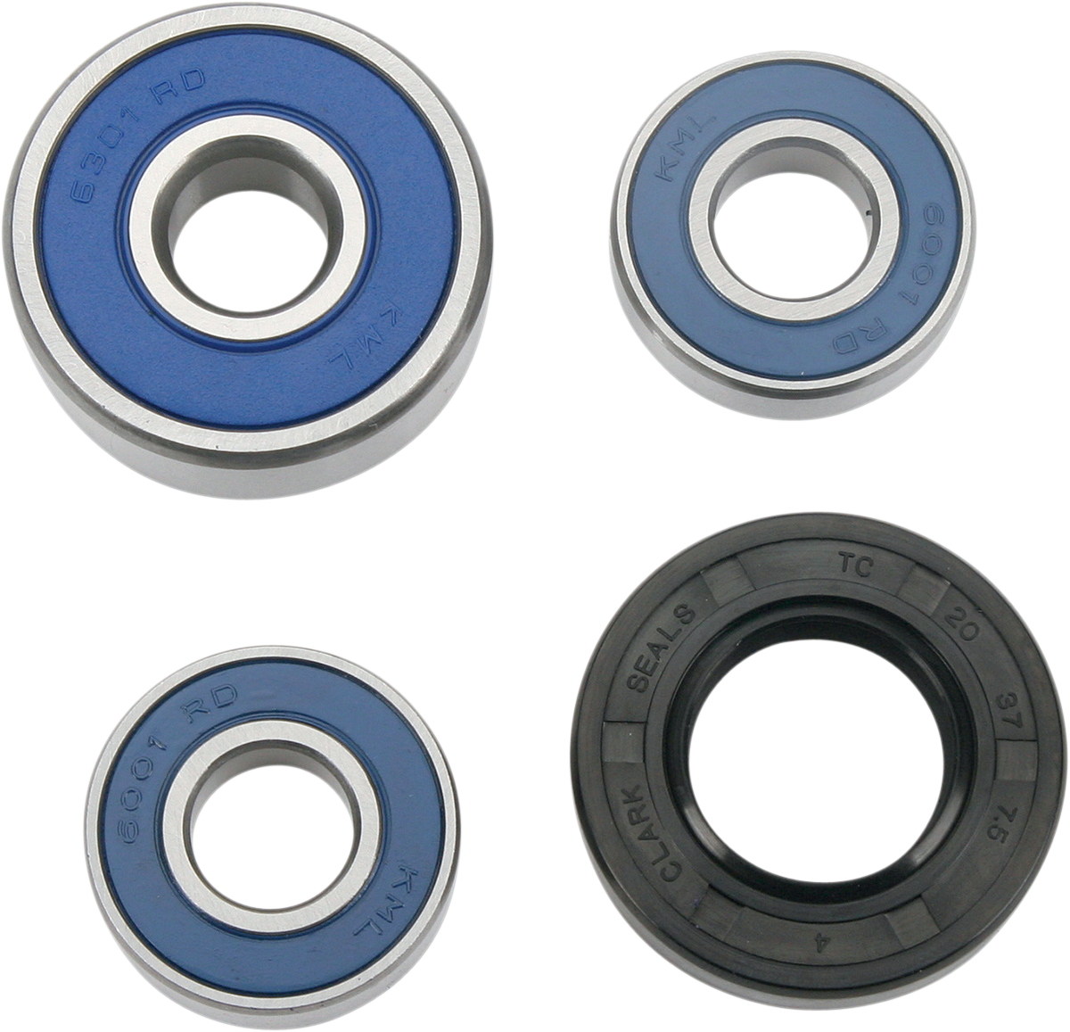 MOOSE OFFROAD Wheel Bearing Kit - Rear - '84-'92 YZ80 25-1185