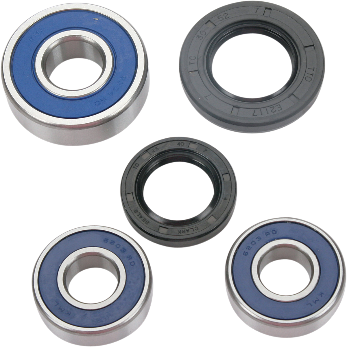 MOOSE OFFROAD Wheel Bearing Kit - Rear - XT 550/600 25-1248