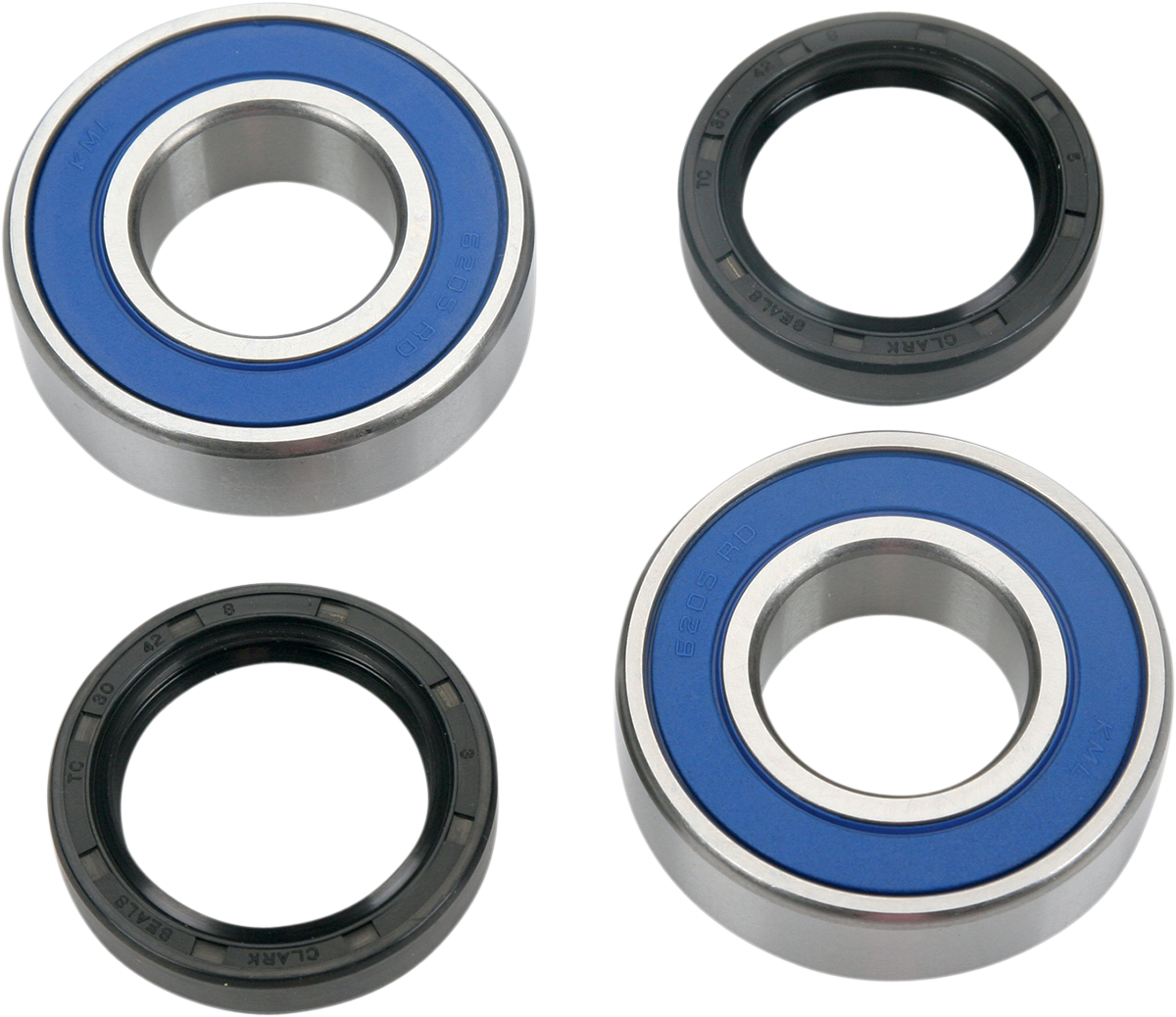 MOOSE OFFROAD Wheel Bearing Kit - Rear - Bayou 300/Mule 300/550 25-1274