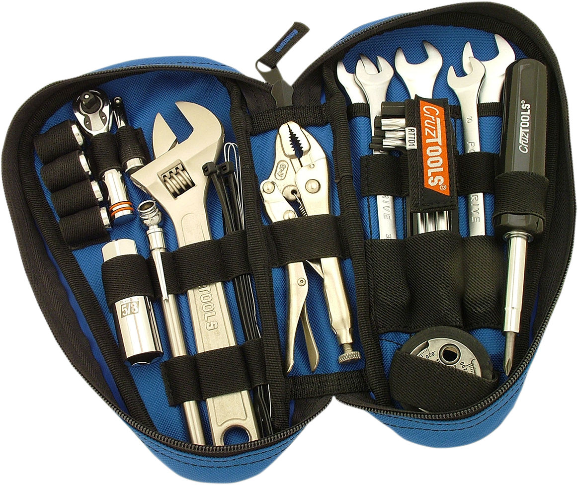 CRUZTOOLS Tool Kit - Teardrop - Zipper Pouch - Combination - Harley Davidson Softail RTTD1