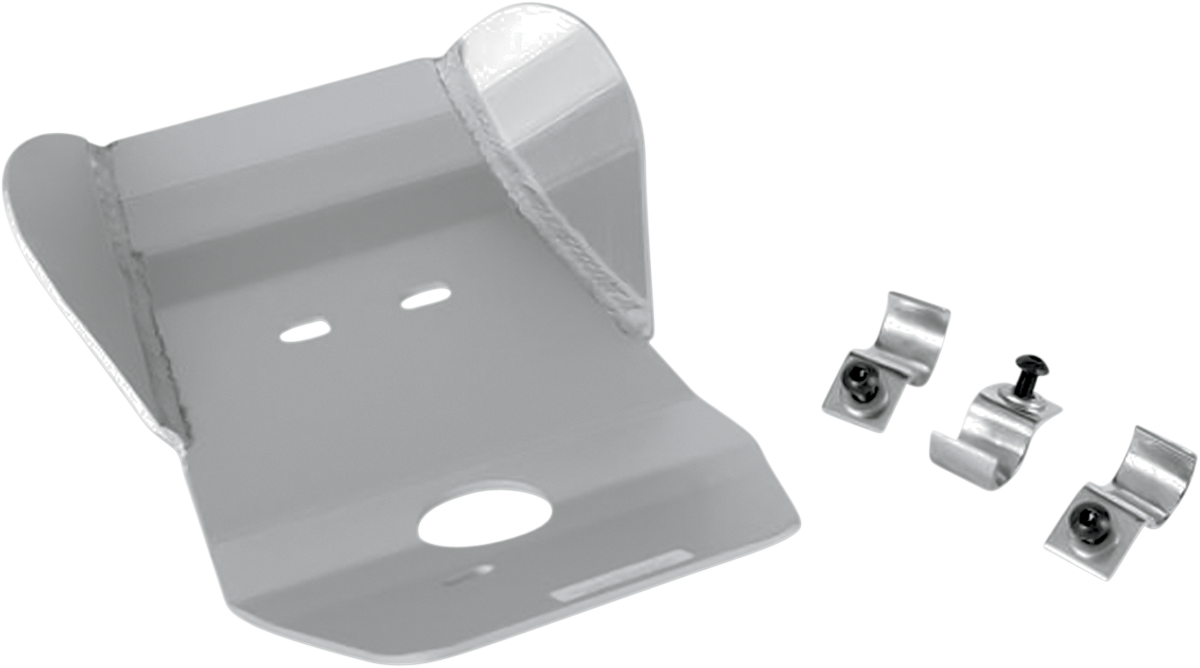 MOOSE OFFROAD Skid Plate - Silver - Honda - CR 80/85 100