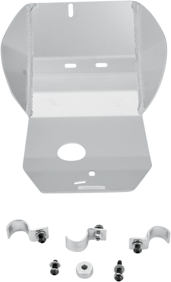 MOOSE OFFROAD Skid Plate - Silver - Yamaha 233