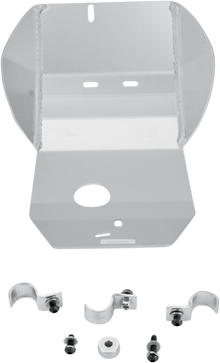 MOOSE OFFROAD Skid Plate - Silver - Yamaha 233