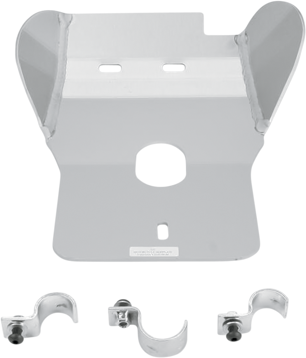 MOOSE OFFROAD Skid Plate - Silver - Yamaha - YZ 250 235
