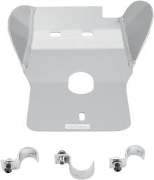 MOOSE OFFROAD Skid Plate - Silver - Yamaha - YZ 250 235