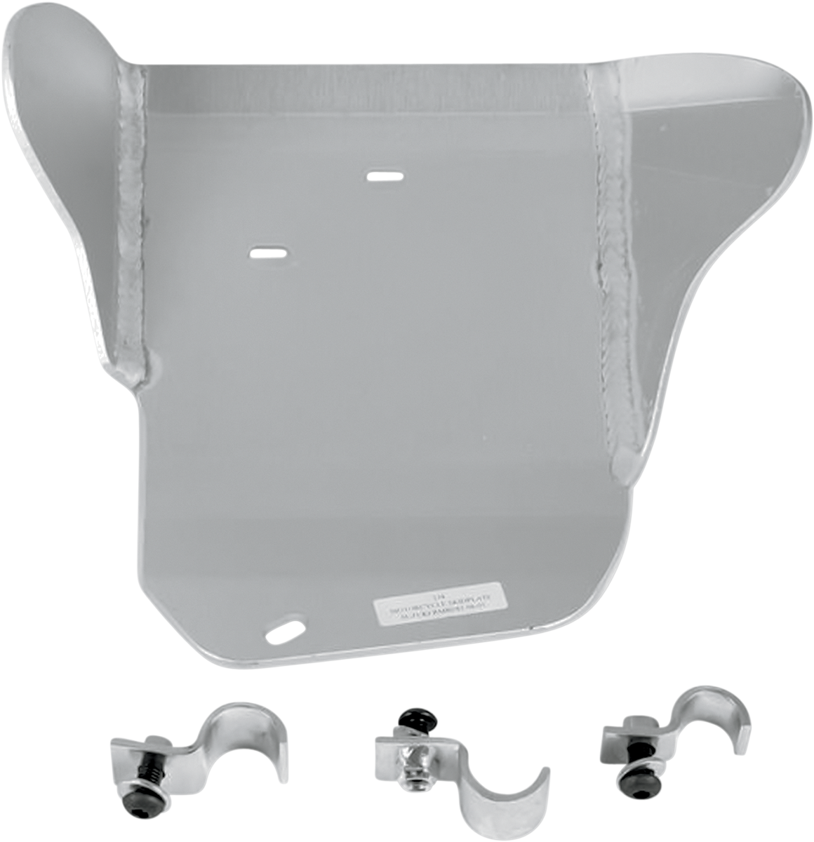MOOSE OFFROAD Skid Plate - Silver - Suzuki - RM 80/85/85 L 238