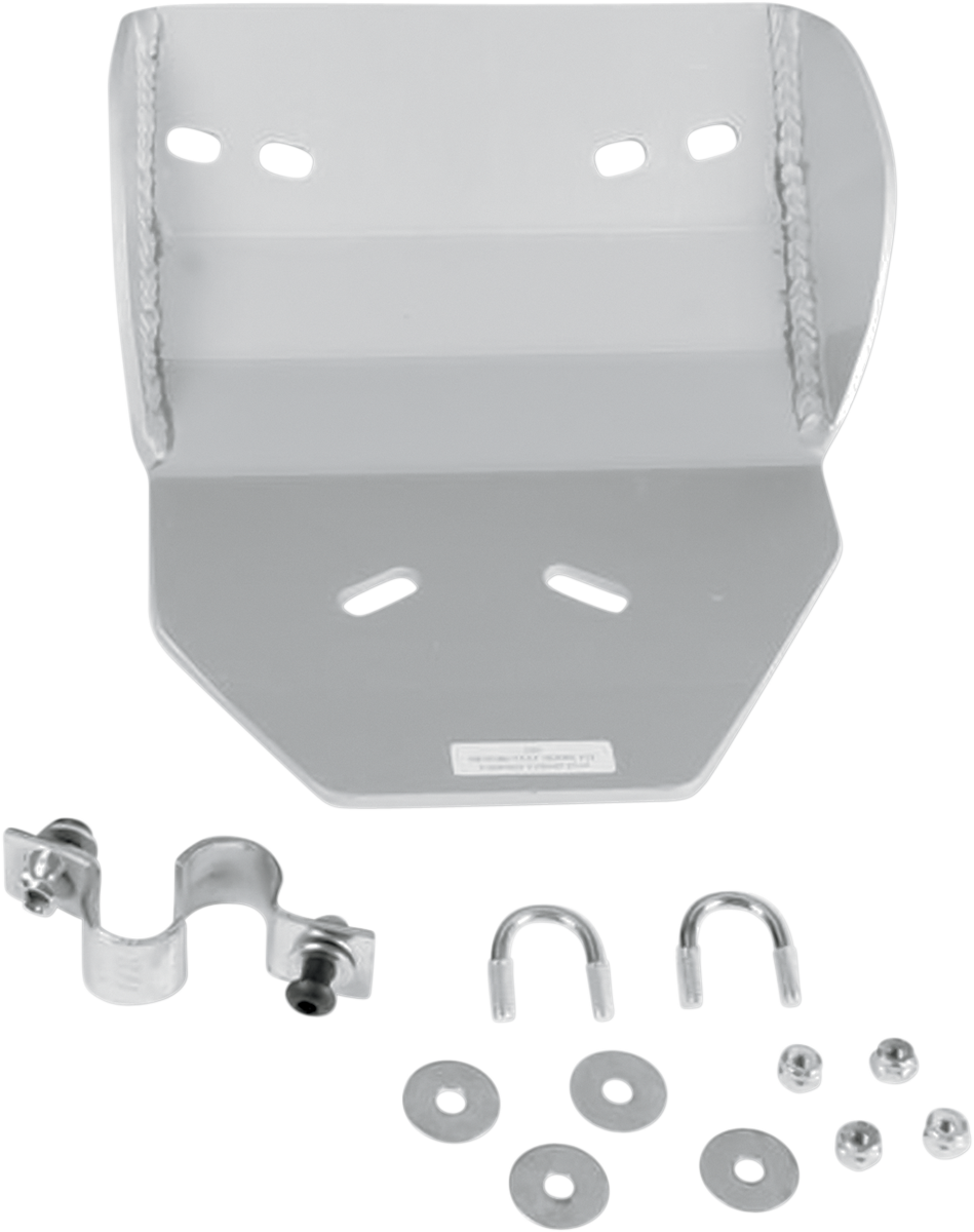 MOOSE OFFROAD Skid Plate - Silver - Yamaha - YZ 80/85 240