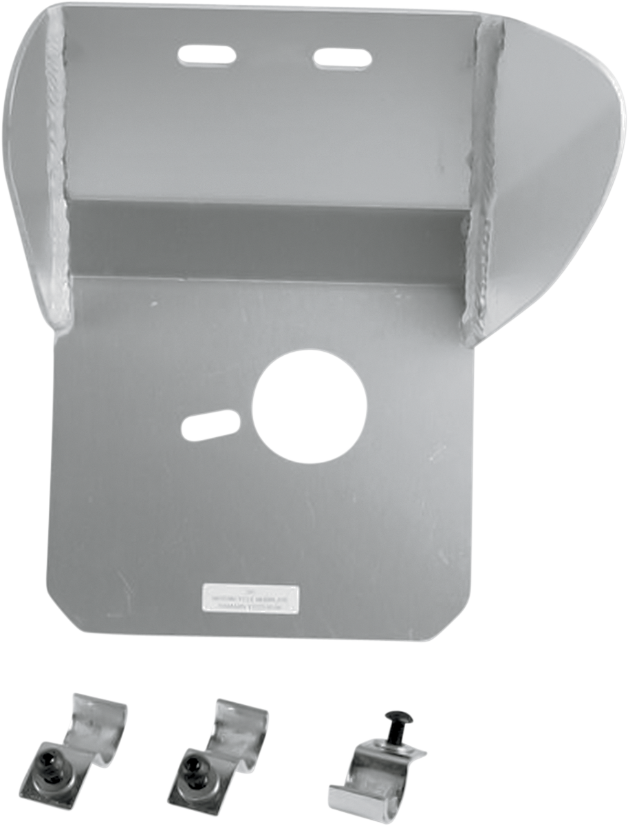 MOOSE OFFROAD Skid Plate - Silver - Yamaha - YZ 125 245