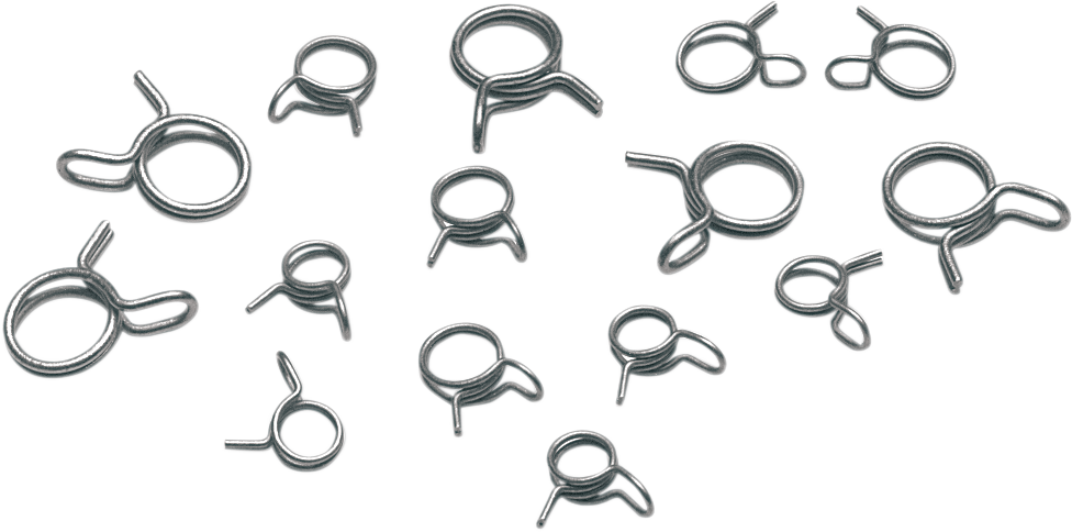 MOOSE OFFROAD Wire Clamps - Assortment - 15-Piece 111-1511