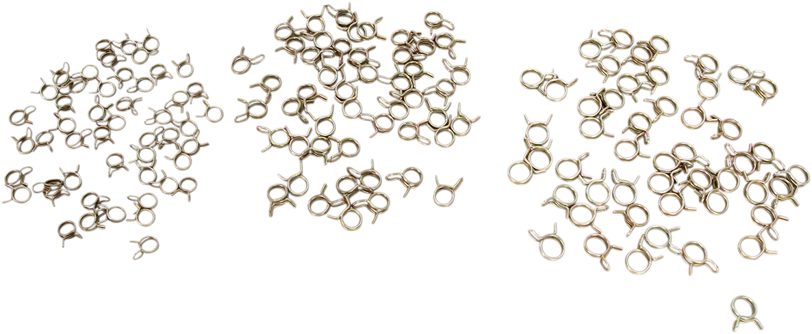 MOOSE OFFROAD Wire Clamps - Assortment - 150-Piece 111-1505