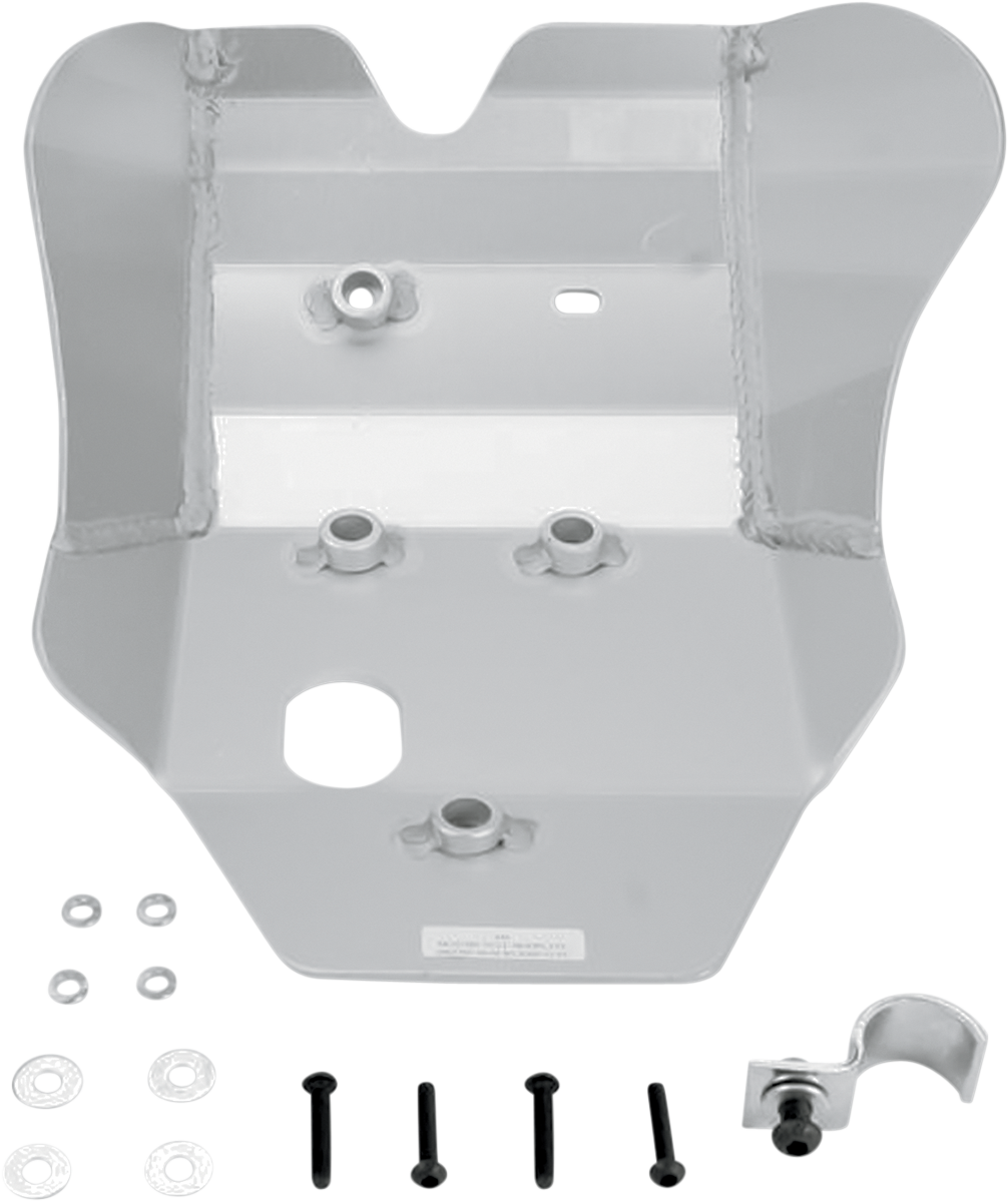 MOOSE OFFROAD Skid Plate - Silver - Kawasaki | Suzuki 446
