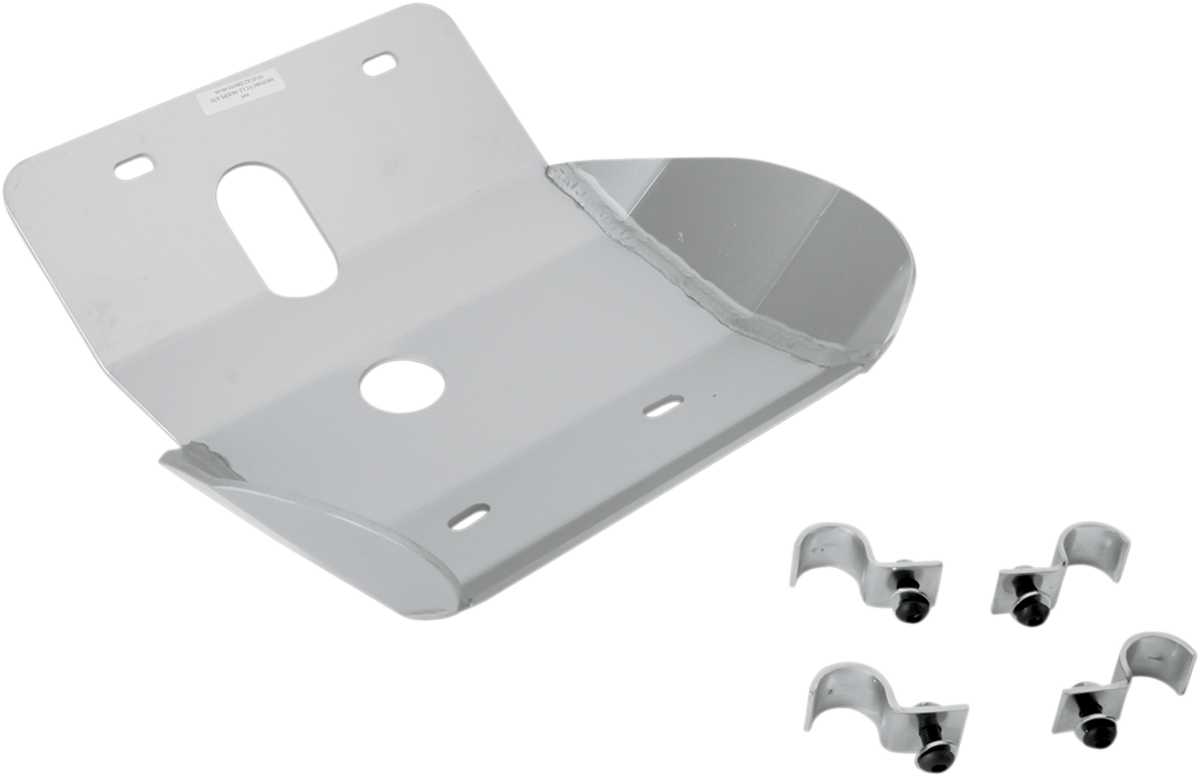 MOOSE OFFROAD Skid Plate - Silver - Suzuki - DR 650 449
