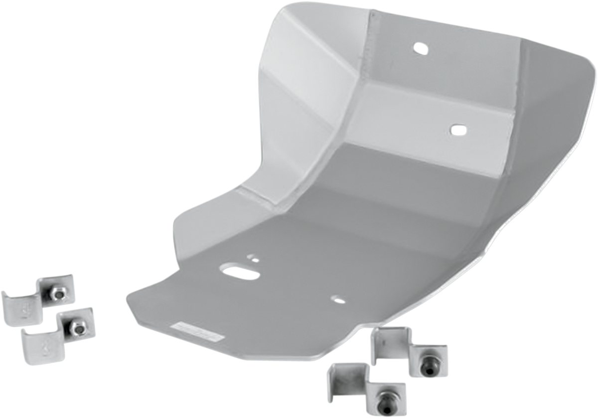 MOOSE OFFROAD Skid Plate - Silver - Honda - CRF450R 454