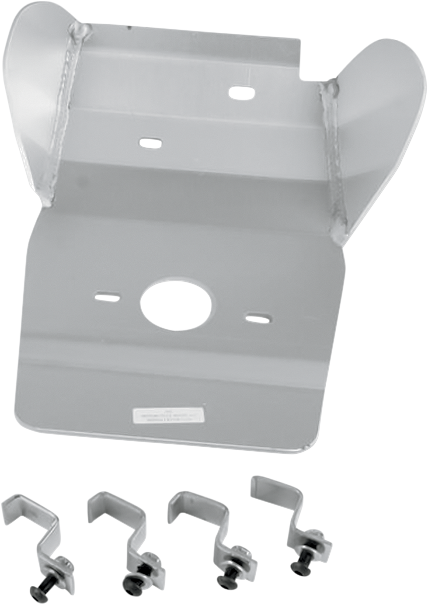 MOOSE OFFROAD Skid Plate - Silver - Honda - CR250R 453