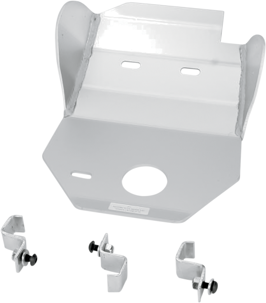 MOOSE OFFROAD Skid Plate - Silver - Honda - CR250R 451
