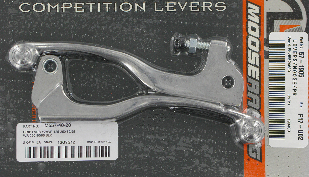 MOOSE OFFROAD Competition Lever Set - Black 1SGYG12