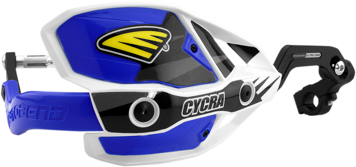 CYCRA 7/8" Ultra Probend™ CRM Wrap Around Handguards - White/Blue 1CYC-7407-62X