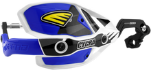 CYCRA 7/8" Ultra Probend™ CRM Wrap Around Handguards - White/Blue 1CYC-7407-62X