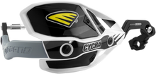 CYCRA Ultra Probend CRM Wrap Around Handguards for 1-1/8" Handlebars - White/Black 1CYC-7408-12X