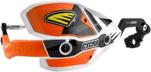 CYCRA Ultra Probend CRM Wrap Around Handguards for 1-1/8" Handlebars - White/Orange 1CYC-7408-22X