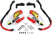 CYCRA Ultra Probend CRM Wrap Around Handguards for 1-1/8" Handlebars - White/Red 1CYC-7408-32X