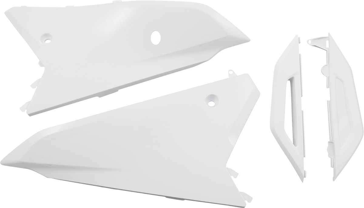 ACERBIS Side Panels - Upper/Lower - White 2858890002
