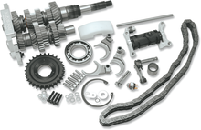 BAKER DRIVETRAIN Direct Drive Gear Set - 6-Speed - Polished - '01-'06 Touring DD6-411P-02