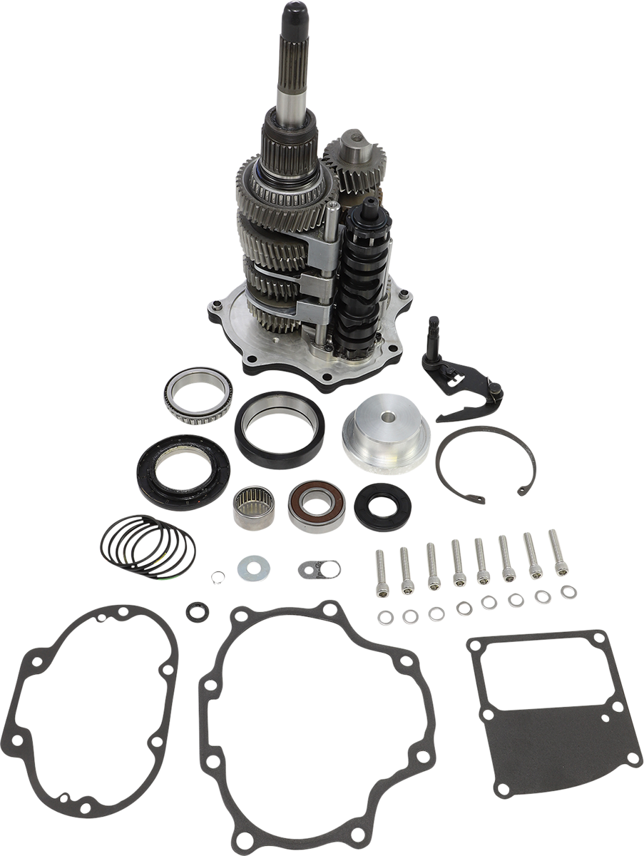 BAKER DRIVETRAIN Gear Set - 7-Speed/Transmission - Polished DD7-M802