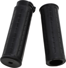 AVON GRIPS Old School Rubber Grips - Waffle - Black WAF-87