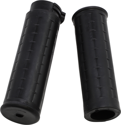 AVON GRIPS Old School Rubber Grips - Waffle - Black WAF-87