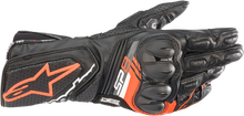ALPINESTARS SP-8 V3 Gloves - Black/Fluo Red - Large 3558321-1030-L