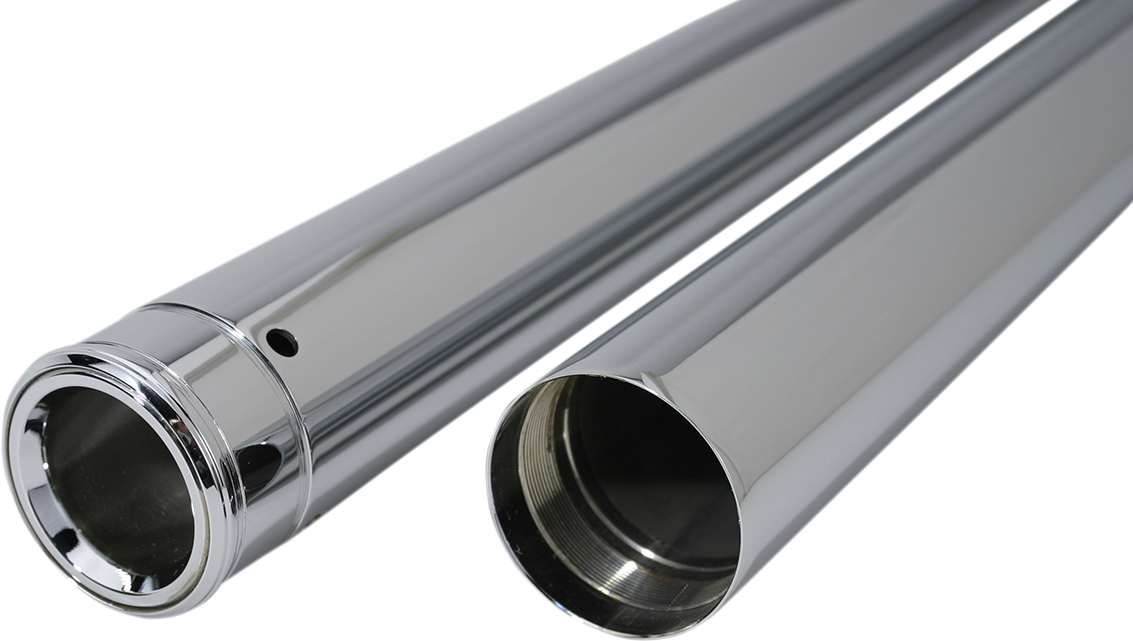 CUSTOM CYCLE ENGINEERING Fork Tubes - 49 mm - 24.50" - Ultra Chrome 719034
