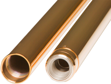 CUSTOM CYCLE ENGINEERING Fork Tubes - 49 mm - 24.875" - Gold 710029