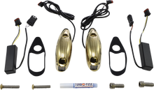 CUSTOM DYNAMICS Turn Signal - FLTR - Gold PB-RG-TS-15-G